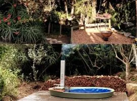 Serene forest house Walk to beach Power Backup