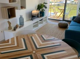 Apartamento de estilo mediterráneo, bolig ved stranden i Miami Platja