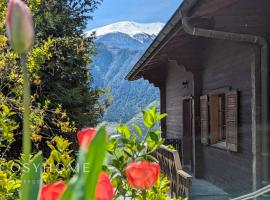 AmBach l Vue exceptionnelle l Sauna, hotel v destinaci Raron