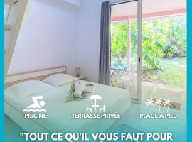 Résidence Ti'Kéol - Appartements avec terrasse 2 à 4 personnes, piscine – hotel w mieście Sainte-Anne