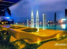 MOONWAY SUITES At EATON KLCC、クアラルンプールの格安ホテル