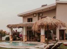 Maya pool & mountain view villa, hotel in Koskinou