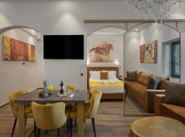 Royal Gold City Suites by Estia, apartmen servis di Heraklion Town