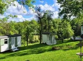 Petit a Petit - gypsy wagons and Bell tents in the Bourgogne