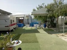 Caravanas y habitaciones para relajarse