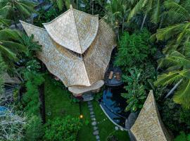 Cacao House 4bds Bamboo at Green Village Bali, hotel v destinaci Bringkit