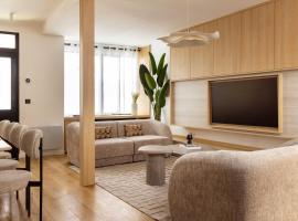 Luxury House with AC - 6BD for 12P - Batignolles, villa i Paris
