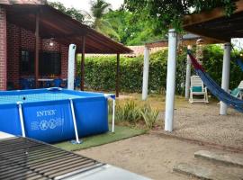 Violeta Beach House - Cabaña privada, hotel que admite mascotas en San Antero