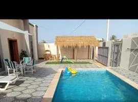 villa relaxante avec piscine