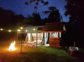 Cabana Raízes da Mata - 1 hr de SP - na Mata Atlântica, hotel a Juquitiba