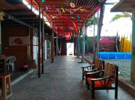 Arrullos del Mar, hotel com estacionamento em Zorritos