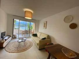 BORD DU LAC COCOON DU LAC Draps et linge de maison m&eacute;nage INCLUS, Hotel am Strand in Savines-le-Lac