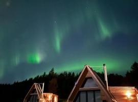 Hengifosslodge Tiny Houses, casă de vacanță din Egilsstaðir