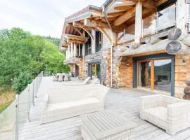 Merveille architectural en rondins chalet Whistler