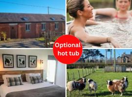 The Shippon Luxury Holiday Let- Optional Hot Tub Extra Chg, Log Burner & Views, vacation home in Longridge