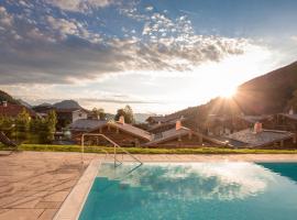 Alpin Chalets Oberjoch - Luxus Unterkunft mit privatem SPA und Zugang zu 3000 qm SPA Panoramahotel Oberjoch, hôtel à Bad Hindelang près de : Grenzwiesbahn