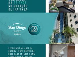 San Diego Suites Ipatinga, hotel near Usiminas Airport - IPN, Ipatinga
