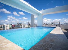 Luxury 2Bedr, 2 Balcony Pool, Gym, Downtown Santo Domingo, hotel con parcheggio a Santo Domingo
