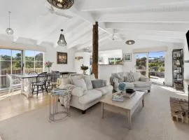 Oceanside haven opposite the surf beach