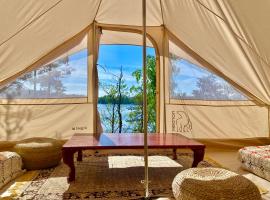 Mustikkalahti Tent & Breakfast，米凱利的豪華露營地點