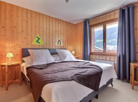 Terrasse & Ski Locker On The Slopes, hotell i Champéry