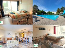 3 Studios - 3 Ambiances - Tout confort - Chez Maud et Danny - Piscine extérieure chauffée ouverte en Juillet et Août, παραθεριστική κατοικία σε Han-sur-Lesse