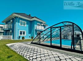 Willa Azul - Podgrzewany basen, klimatyzacja w całym obiekcie – hotel w Sarbinowie