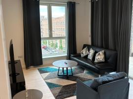 바킹에 위치한 호텔 Stunning 3 bedroom apartment in Barking Riverside with beautiful natural lighting throughout