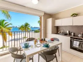 Vue imprenable sur le lagon, appartement 1ch 4p
