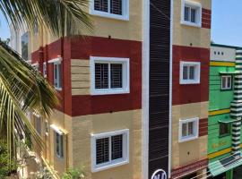 Hotel NJ RESIDENCY NEAR DLF IT PARK, RMZ SOFTWARE PARK, L&T ECC, CHENNAI TRADE CENTRE & MIOT, hotel in zona Aeroporto Internazionale di Chennai - MAA, Chennai