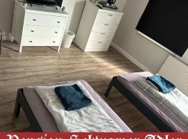 Pension und Monteurzimmer Schwarzer Adler, hotel v destinaci Wust