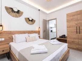 Paula luxury living by the sea, acomoda&ccedil;&atilde;o com cozinha em Pefkohori