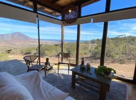 Cabaña con vista a la bahía de Pichidangui