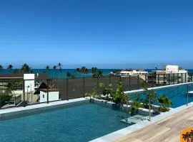 Aconchegante Flat em Porto de Galinhas com LOCALIZAÇÃO PRIVILEGIADA - PRÓXIMO AO MAR E AO CENTRO COMERCIAL..