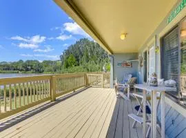 Waterfront Duplex with Dock and Views Near Town!