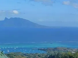 Logement Cosy avec Piscine et Vue Tahiti Punaauia