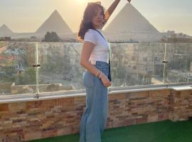 Special view pyramids inn โรงแรมที่Gizaในไคโร