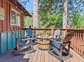 Sugar Pine cabin in the woods King bed Fire pit
