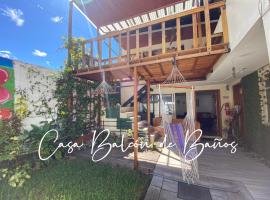 Casa Balcón de Baños: Baños'ta bir tatil evi