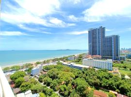 Sea View Beachfront Condos Pattaya Jomtien Beach โรงแรมใกล้ หาดจอมเทียน ในหาดจอมเทียน