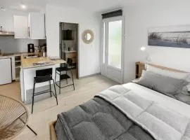 Studio entre Bordeaux et l'Atlantique avec Jacuzzi
