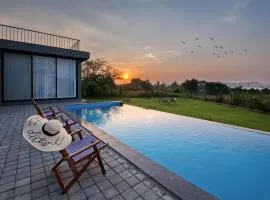 StayVista's Villa Meer - Lakeview Villa with Spacious Pool & Terrace for Stargazing