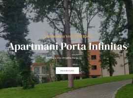 Apartmani Porta Infinitas, hotel en Vrnjačka Banja