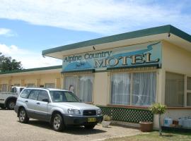 ALPINE COUNTRY MOTEL and METRO ROADHOUSE COOMA, hótel í Cooma