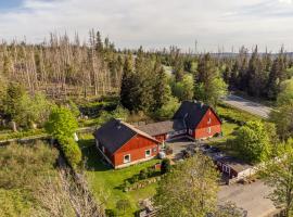 HIRSCH Hänsel Ferienhaus Garten mit Bergblick - Grill -Wald