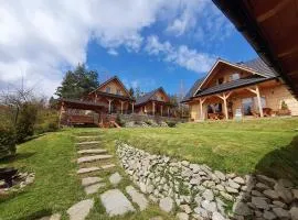 Borowikowe Zacisze drewniane domy z dostępem do sauny