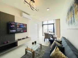 Beautiful apartment, BBQ, A.C, 5 min Arena, Gym