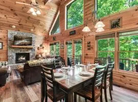 Peaceful Family Cabin with Hot Tub, Game Room, & More!