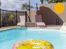 Maison d'une chambre avec piscine partagee jardin clos et wifi a Saint Francois a 3 km de la plage