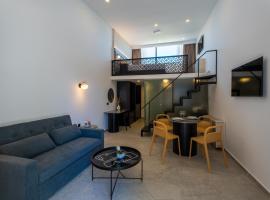 EcoHeaven Suites, ubytování v soukromí na pláži v destinaci Amoudara Herakliou